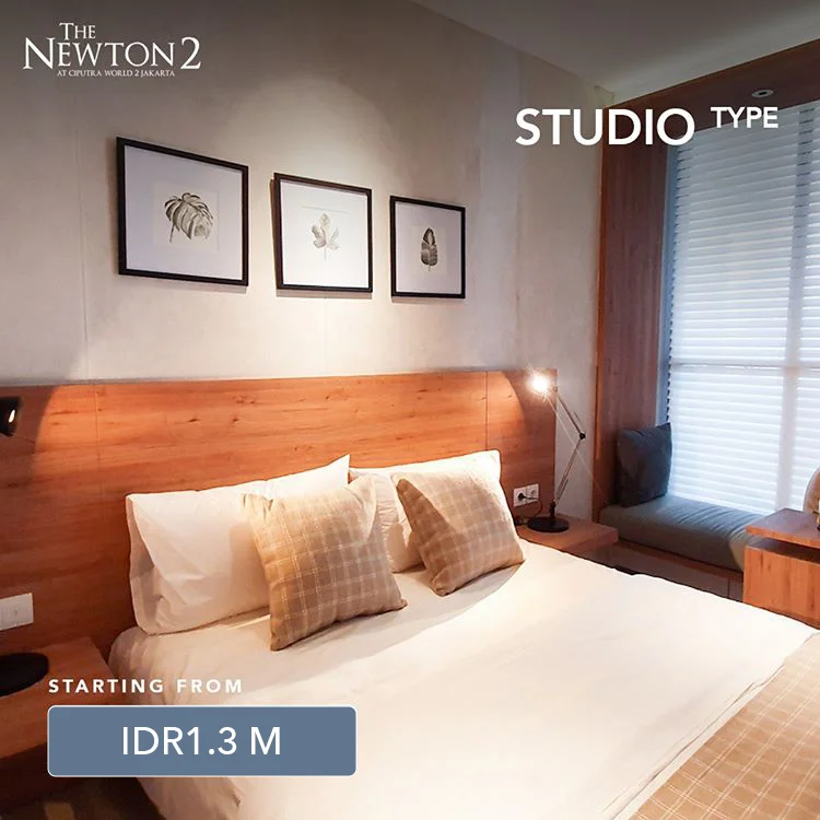 Studio The Newton Apartemen Jakarta Selatan